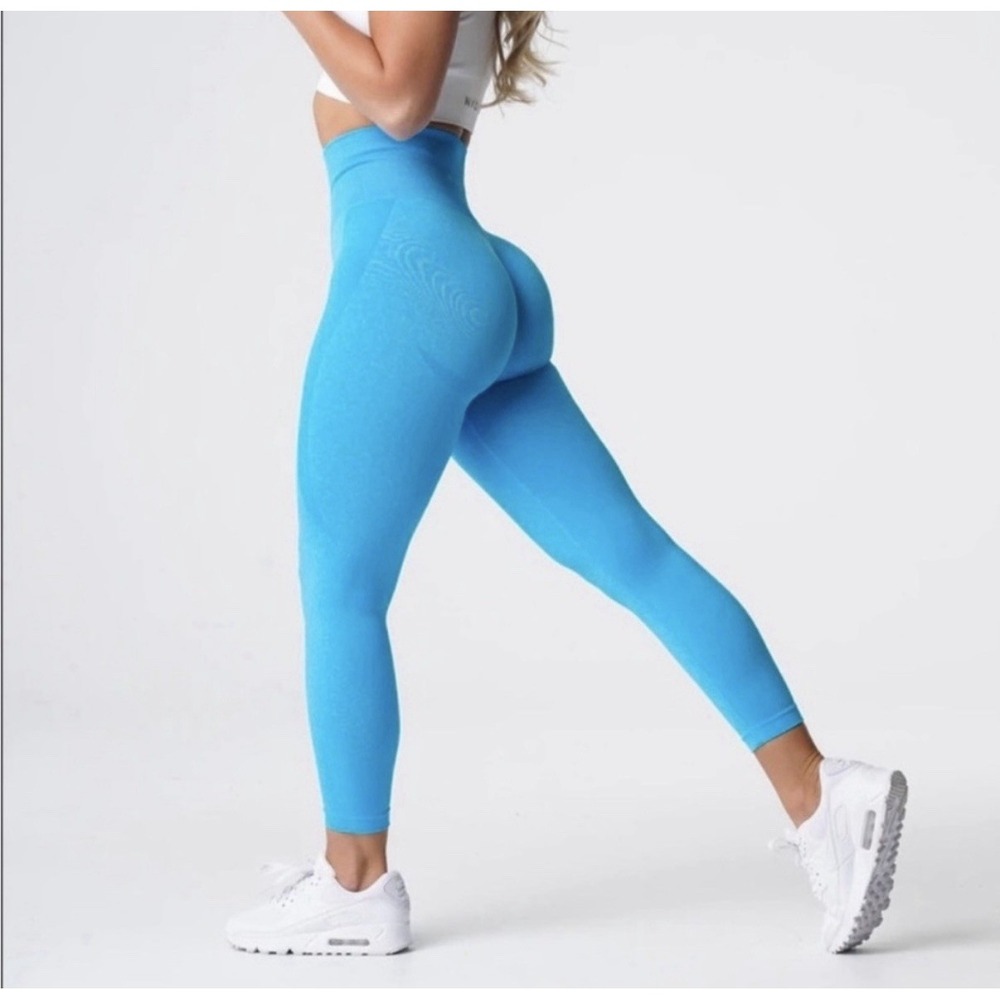 NVGTN Caribbean Contour Seamless Leggings womens size Medium